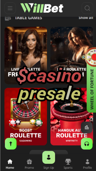 $Casino Presale - Early Access Casino Token Deals-casinoorder.vip