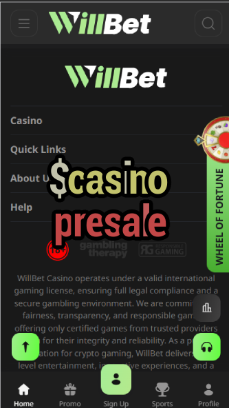 $Casino Presale - Early Access Casino Token Deals-casinoorder.vip